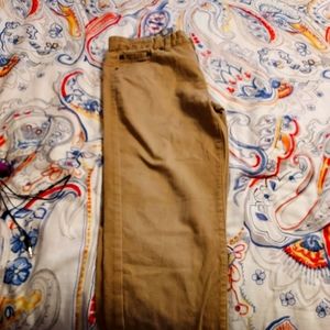 Lucky Brand khakis size 14 tan